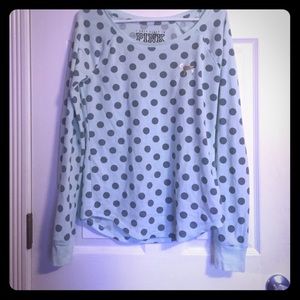 PINK polka dot thermal