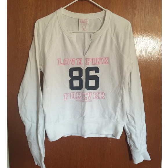 Victoria's Secret Pink light sweatshirt