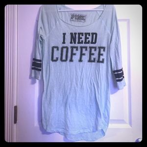 PINK graphic sleep shirt