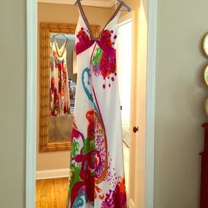 Gorgeous multi colored formal gown