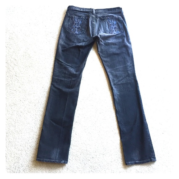 Citizen of Humanity black semi distressed jeans