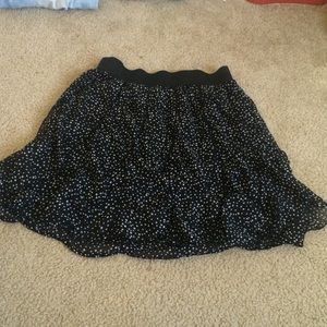 Poke-a-dot skirt