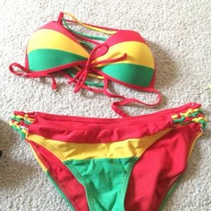Push-up Bob Marley Bikini