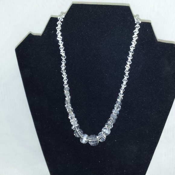 Vintage Glass Bead Necklace (1930) Original