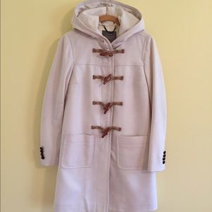 J. Crew Wool/Cashmere Toggle Coat w/ Thinsulate