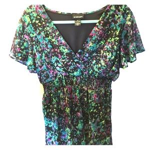 NWOT multicolored hi-lo dress from Lane Bryant!