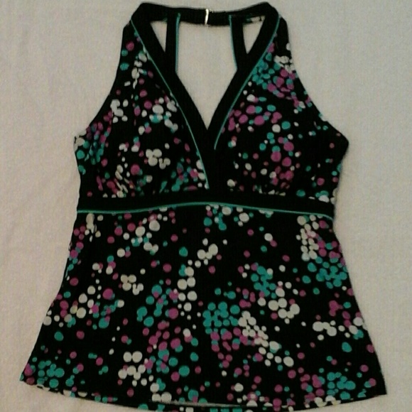 Polka Dot Bathing Suit Top