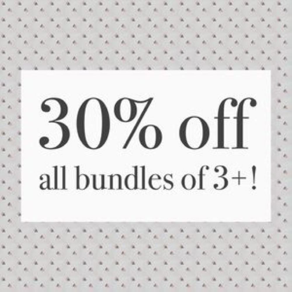 Save BIG on bundles of three or more items!