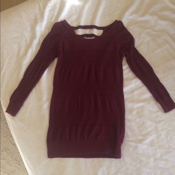 Red sweater/sweater dress
