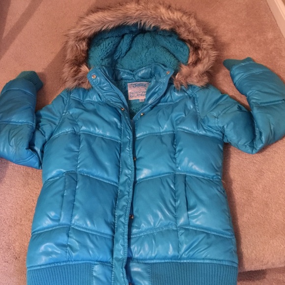 ❌❌sold❌❌Girls justice puffy coat