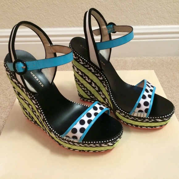 Sophia Webster wedge sandals