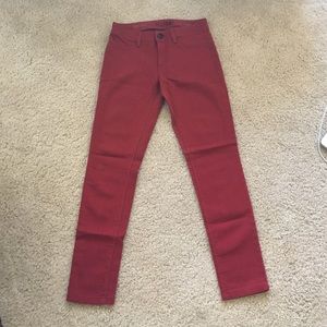 DL961 red Emma skinny jeans size 27