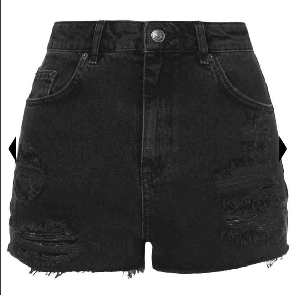 Topshop denim shorts