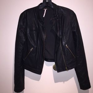 Leather jacket