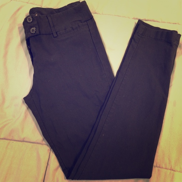 Black Pencil Pants