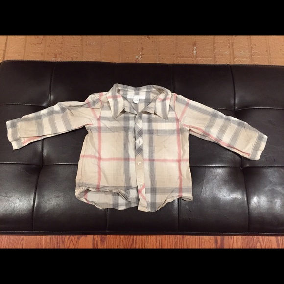 Burberry baby dress shirt