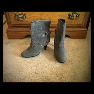 Size 10 Grey Ankle Boots