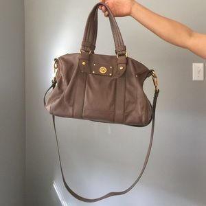 Marc Jacobs Satchel purse, dark beige