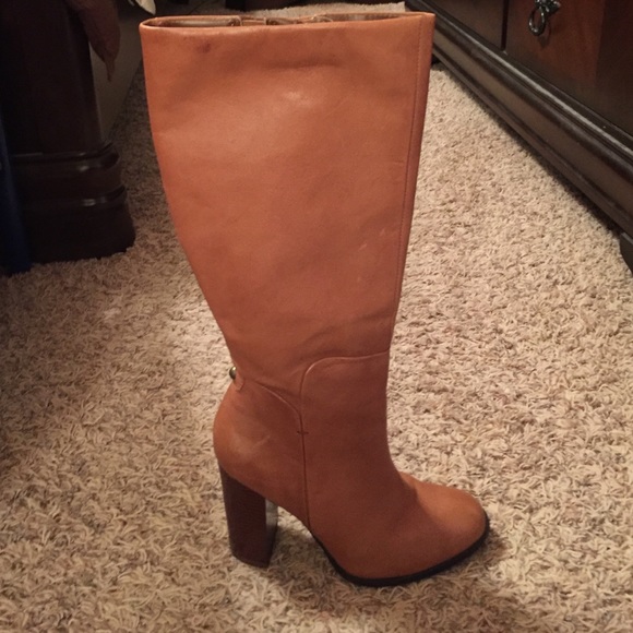 Tan boots