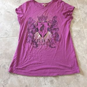 Purple Juicy Couture T-shirt