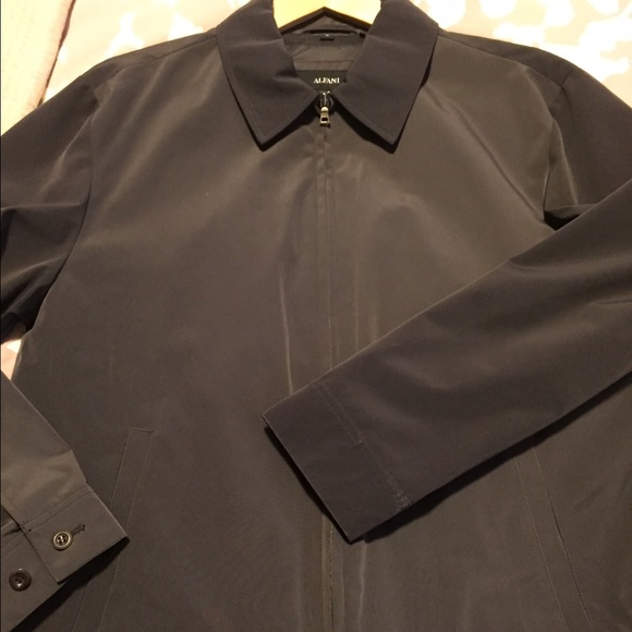 Men's dark grey jacket.