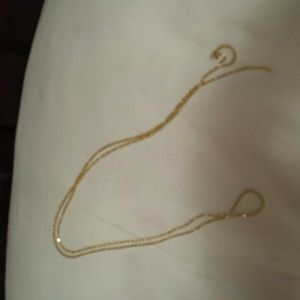 30 in gold necklace