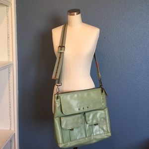 Parcel brand commuter bag - mint color