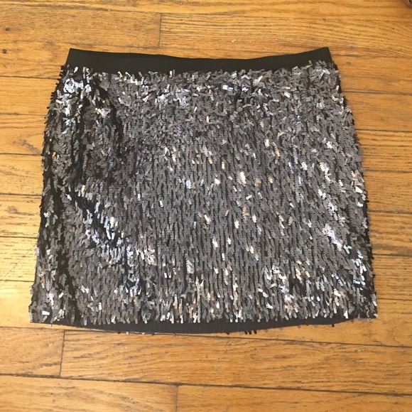 Express sparkle holiday NYE skirt
