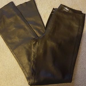 WILSON LEATHER PANTS BLACK