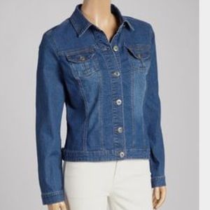 NWOT Baccini Denim Jacket