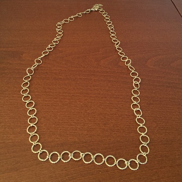 Gold Chain Link Necklace