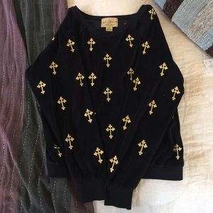 🚫SOLD🚫Wildfox White Label "Mutiny" Pullover🙏🏻
