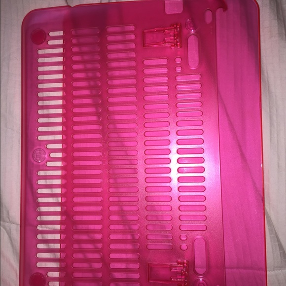never used pink laptop hard case