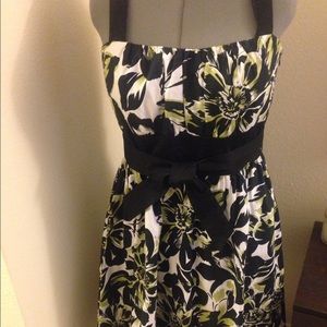 Floral print sun dress