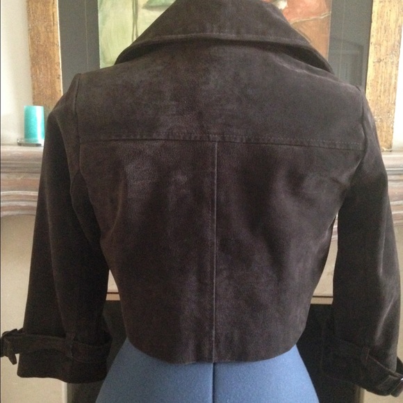 ππ₯Cold Weather Wear HP chocolate suede jacket - Picture 2 of 2