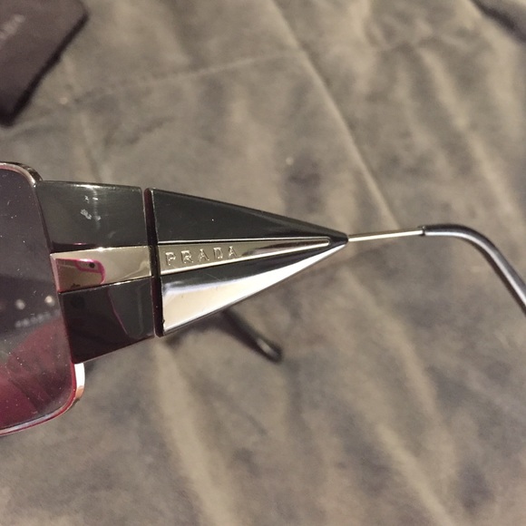 Prada Aviator Style Sunglasses - Picture 3 of 4