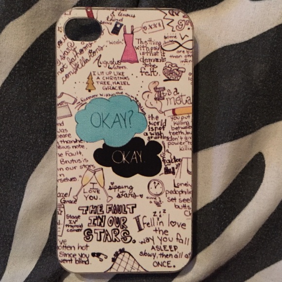 Fault in our stars iPhone 4 case