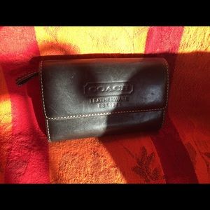 COACH leather wallet
