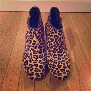 Leopard Booties