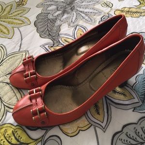 EUC J. Crew Katy tumbled leather pumps