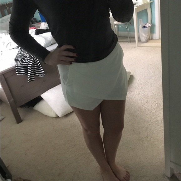 White skort