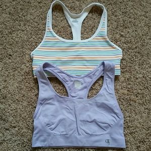 2 Champion sports bra bundle.