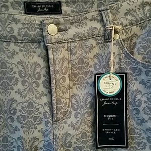 SALE!!!!!   Charter Club patterned jean