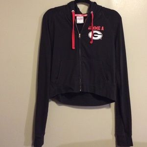 Georgia Bull Dogs Zip up Jacket.