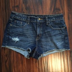 High Rise Denim Mossimo Shorts