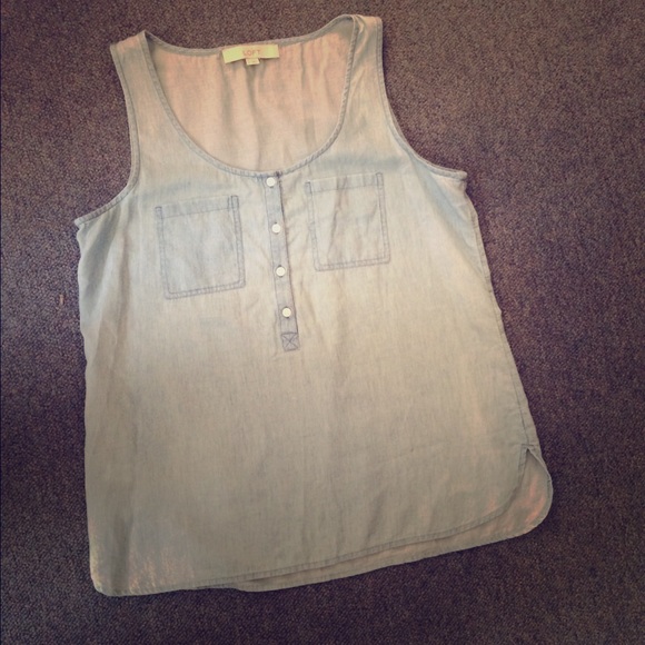 Loft small light blue tank