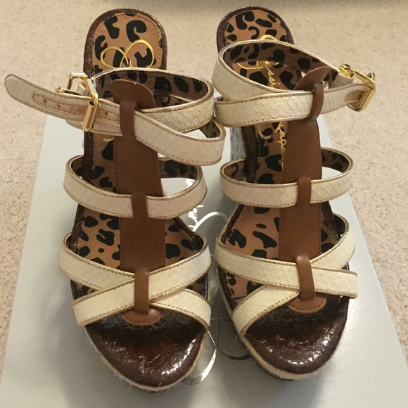 Jessica Simpson wedges