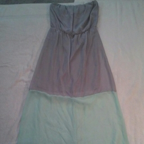 Strapless Maxi Dress