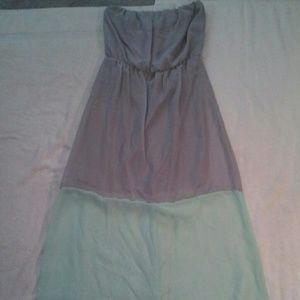 Strapless Maxi Dress