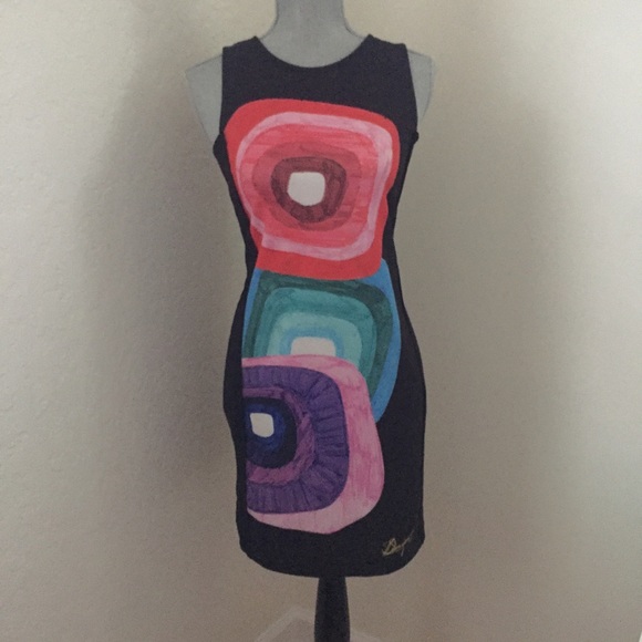 Desigual Black Tank Dress